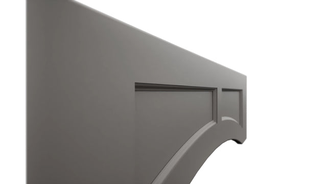 Fabuwood Fusion Stone VARP48 Wall Valance, Detail View