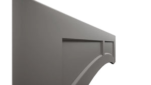 Fabuwood Fusion Stone VARP54 Wall Valance, Detail View