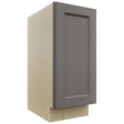 Fabuwood Fusion Stone VB15FD Vanity Base Full Height Cabinet, Front View