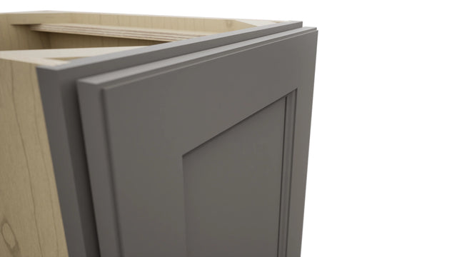 Fabuwood Fusion Stone VB15FD Vanity Base Full Height Cabinet, Detail View