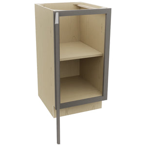 Fabuwood Fusion Stone VB18FD Vanity Base Full Height Cabinet, Open View
