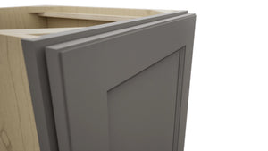 Fabuwood Fusion Stone VB18FD Vanity Base Full Height Cabinet, Detail View