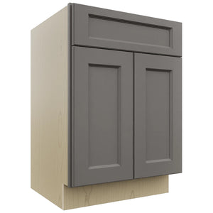 Fabuwood Fusion Stone VB24-34 Vanity Base Standard Cabinet, Front View
