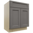 Fabuwood Fusion Stone VB27-34 Vanity Base Standard Cabinet, Front View
