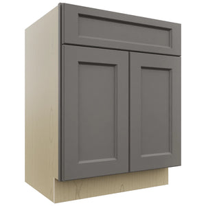 Fabuwood Fusion Stone VB27-34 Vanity Base Standard Cabinet, Front View