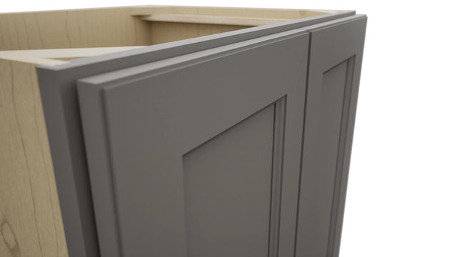 Fabuwood Fusion Stone VB27FD Vanity Base Full Height Cabinet, Detail View