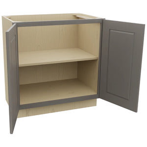 Fabuwood Fusion Stone VB33FD Vanity Base Standard Cabinet, Open View