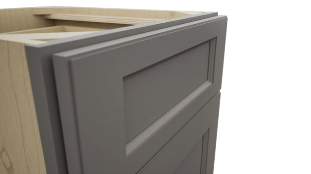 Fabuwood Fusion Stone VDB18-34 Vanity Drawer Cabinet, Detail View