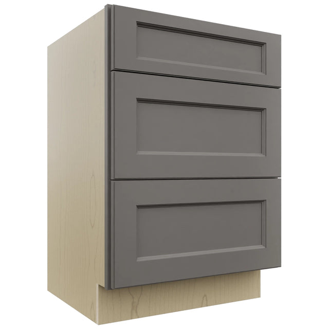 Fabuwood Fusion Stone VDB24-34 Vanity Drawer Cabinet, Front View