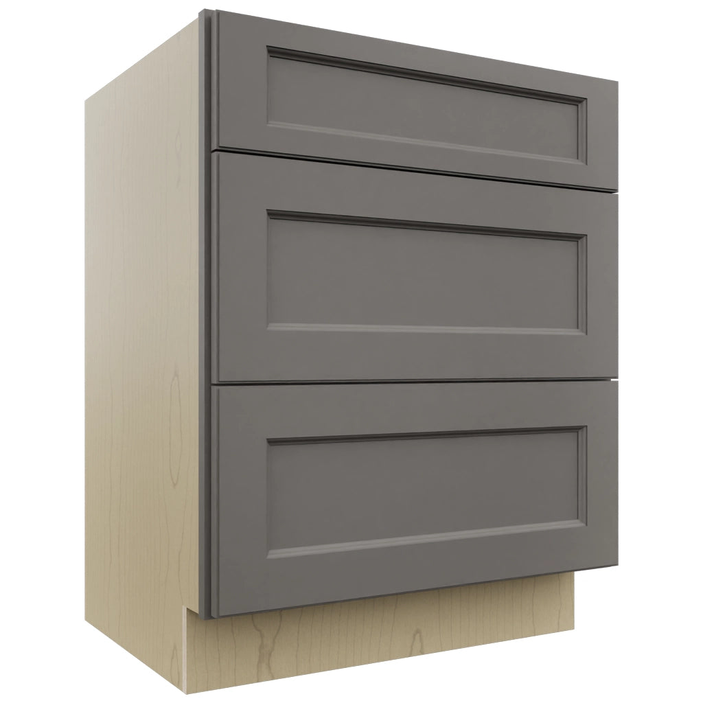 Fabuwood Fusion Stone VDB27-34 Vanity Drawer Cabinet, Front View