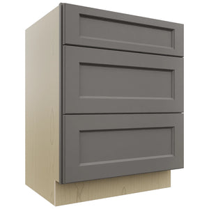 Fabuwood Fusion Stone VDB27-34 Vanity Drawer Cabinet, Front View