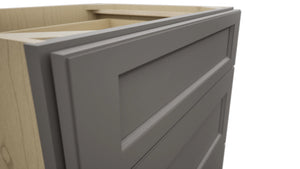 Fabuwood Fusion Stone VDB27-34 Vanity Drawer Cabinet, Detail View