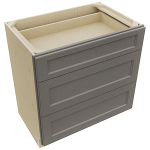 Fabuwood Fusion Stone VDB33-34 Vanity Drawer Cabinet, Top View