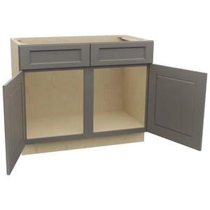 Fabuwood Fusion Stone VSB42-34 Vanity Sink Cabinet, Open View