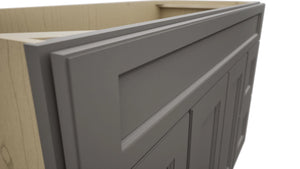 Fabuwood Fusion Stone VSD30DR Vanity Combo Cabinet, Detail View