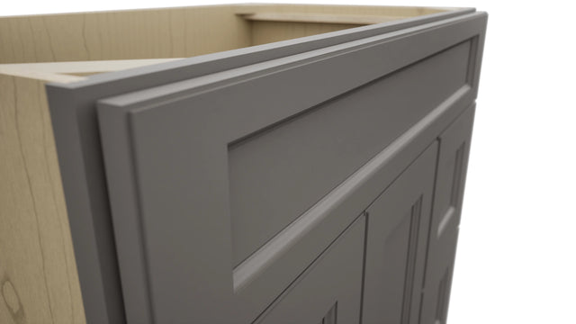 Fabuwood Fusion Stone VSD48 Vanity Combo Cabinet, Detail View