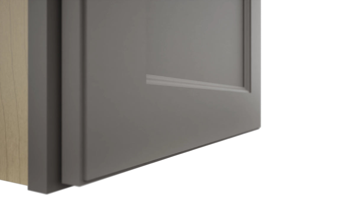 Fabuwood Fusion Stone W1818 Wall Standard Cabinet, Detail View