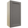 Fabuwood Fusion Stone W1836 Wall Standard Cabinet, Front View