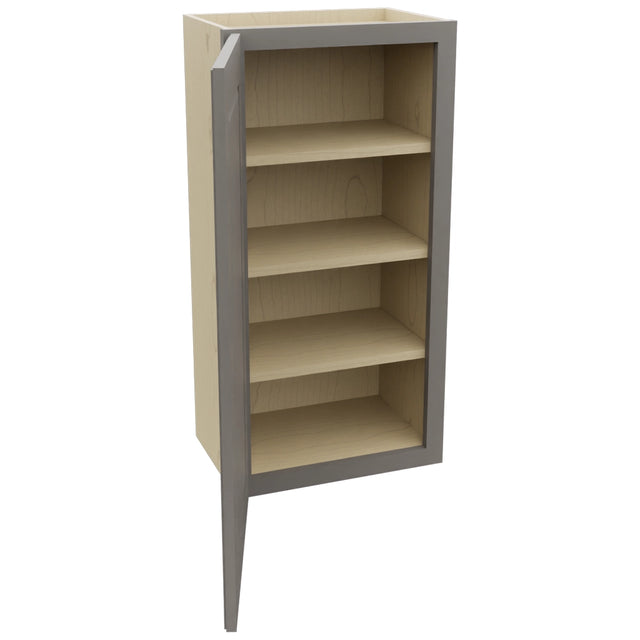 Fabuwood Fusion Stone W1836 Wall Standard Cabinet, Open View