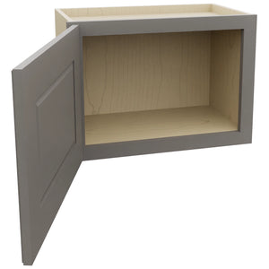 Fabuwood Fusion Stone W2115 Wall Standard Cabinet, Open View