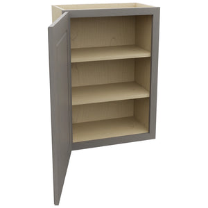 Fabuwood Fusion Stone W2130 Wall Standard Cabinet, Open View