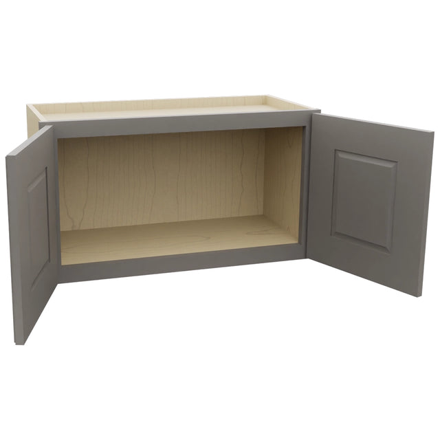 Fabuwood Fusion Stone W2715 Wall Standard Cabinet, Open View