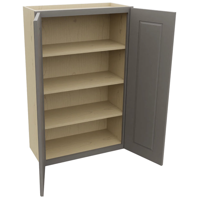 Fabuwood Fusion Stone W2742 Wall Standard Cabinet, Open View
