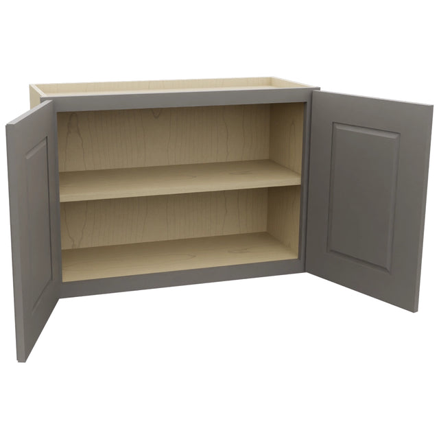 Fabuwood Fusion Stone W3021 Wall Standard Cabinet, Open View