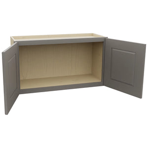 Fabuwood Fusion Stone W3318 Wall Standard Cabinet, Open View