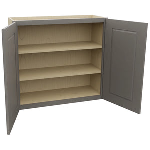 Fabuwood Fusion Stone W3330 Wall Standard Cabinet, Open View