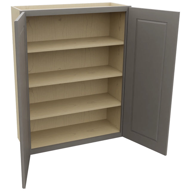 Fabuwood Fusion Stone W3342 Wall Standard Cabinet, Open View