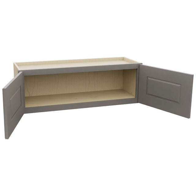 Fabuwood Fusion Stone W3612 Wall Standard Cabinet, Open View