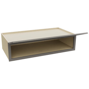 Fabuwood Fusion Stone W481224LU Wall Deep Cabinet, Open View