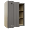 Fabuwood Fusion Stone WBC2430 Wall Corner Blind Cabinet, Front View