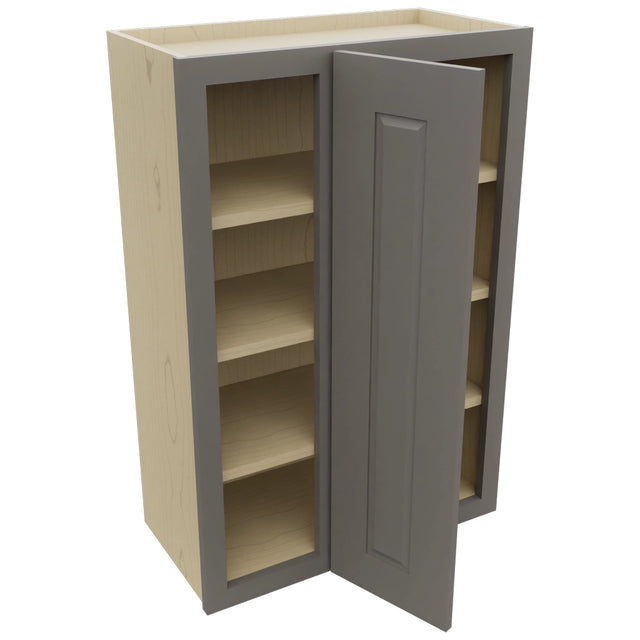 Fabuwood Fusion Stone WBC2436 Wall Corner Blind Cabinet, Open View