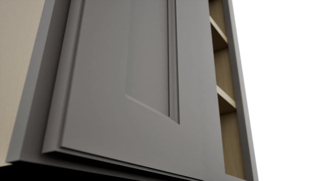 Fabuwood Fusion Stone WBC2436 Wall Corner Blind Cabinet, Detail View