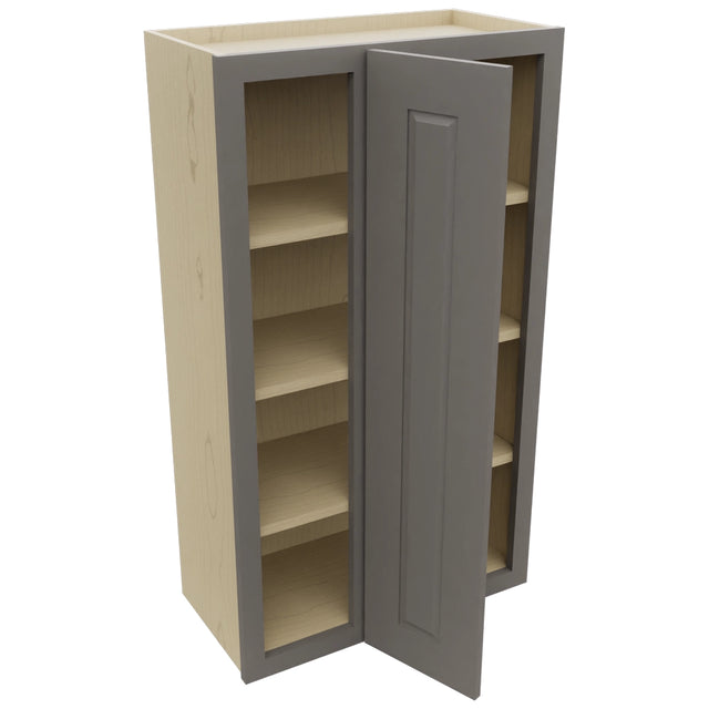 Fabuwood Fusion Stone WBC2442 Wall Corner Blind Cabinet, Open View