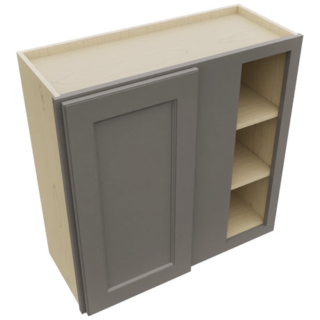Fabuwood Fusion Stone WBC3030 Wall Corner Blind Cabinet, Top View