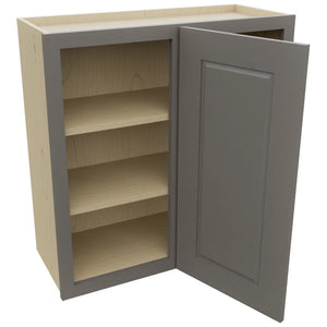 Fabuwood Fusion Stone WBC3030 Wall Corner Blind Cabinet, Open View