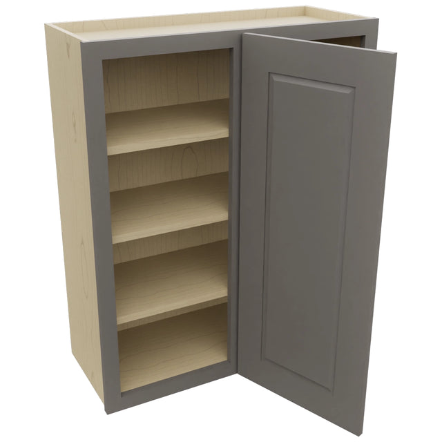 Fabuwood Fusion Stone WBC3036 Wall Corner Blind Cabinet, Open View