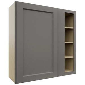 Fabuwood Fusion Stone WBC3636 Wall Corner Blind Cabinet, Front View