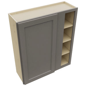 Fabuwood Fusion Stone WBC3642 Wall Corner Blind Cabinet, Top View
