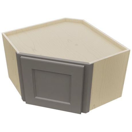 Fabuwood Fusion Stone WDC2415 Wall Corner Diagonal Cabinet, Top View