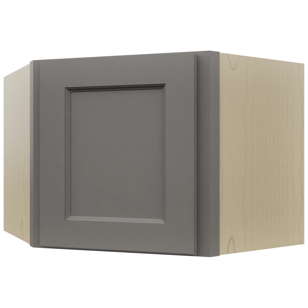 Fabuwood Fusion Stone WDC2418 Wall Corner Diagonal Cabinet, Front View