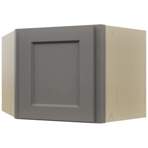 Fabuwood Fusion Stone WDC2418 Wall Corner Diagonal Cabinet, Front View