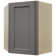 Fabuwood Fusion Stone WDC2430 Wall Corner Diagonal Cabinet, Front View