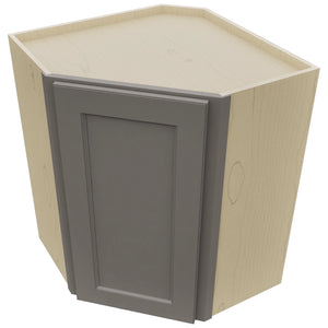 Fabuwood Fusion Stone WDC2430 Wall Corner Diagonal Cabinet, Top View