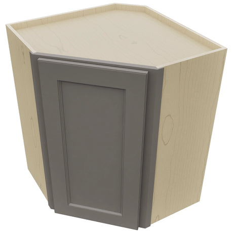 Fabuwood Fusion Stone WDC2430 Wall Corner Diagonal Cabinet, Top View