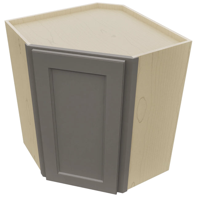 Fabuwood Fusion Stone WDC2430 Wall Corner Diagonal Cabinet, Top View