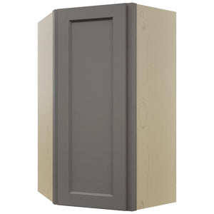Fabuwood Fusion Stone WDC2442 Wall Corner Diagonal Cabinet, Front View